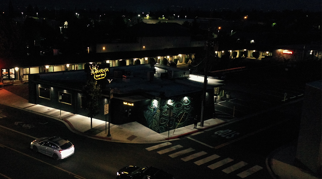 Maharaja after dark